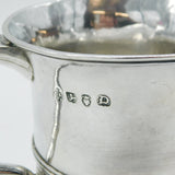 George II Sterling Silver Two-Handled Loving Cup Trophy Antique 1759 London