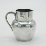 Victorian Sterling Silver Milk Churn Form Cream Jug Antique 1889 London