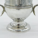 George II Sterling Silver Two-Handled Loving Cup Trophy Antique 1759 London