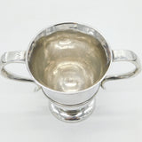 George II Sterling Silver Two-Handled Loving Cup Trophy Antique 1759 London
