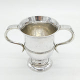 George II Sterling Silver Two-Handled Loving Cup Trophy Antique 1759 London