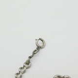 Victorian Sterling Silver Graduating Double Albert Watch Chain 1898 Birmingham