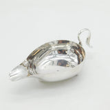 George I Sterling Silver Scrolled Handle Pap Boat Jug Antique 1726 London