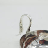 George I Sterling Silver Scrolled Handle Pap Boat Jug Antique 1726 London