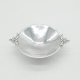 Scottish Arts & Crafts Sterling Silver Planished Bowl or Dish 1958 Edinburgh