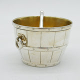 Asprey & Co. Sterling Silver Caviar Bowl & Spoon Vintage 1996 London