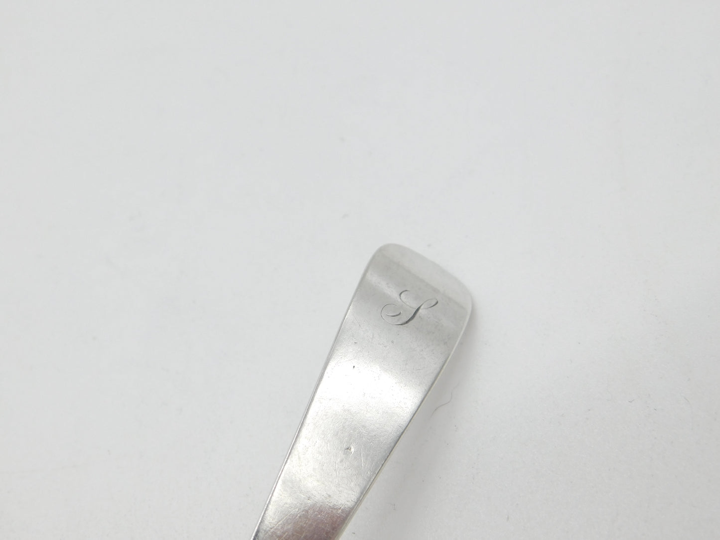 Georgian Scottish Sterling Silver Ladle Spoon 1809 John Ziegler 'Z' Pseudo Mark