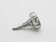 George III Sterling Silver Melon Form Wine Funnel Antique c1800