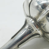 George III Sterling Silver Melon Form Wine Funnel Antique c1800