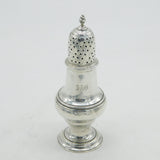 George III Sterling Silver Baluster Muffineer Sugar Caster Antique 1776 London