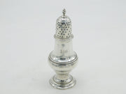 George III Sterling Silver Baluster Muffineer Sugar Caster Antique 1776 London