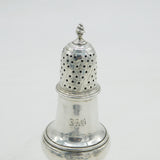 George III Sterling Silver Baluster Muffineer Sugar Caster Antique 1776 London