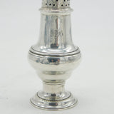 George III Sterling Silver Baluster Muffineer Sugar Caster Antique 1776 London