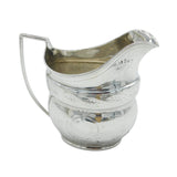 George III Newcastle Sterling Silver Cream Jug Antique c1780 Thomas Watson