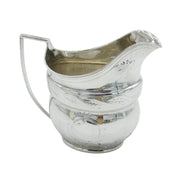 George III Newcastle Sterling Silver Cream Jug Antique c1780 Thomas Watson