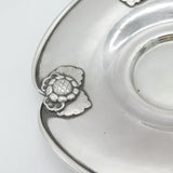 Georg Jensen Sterling Silver Acorn Konge Pattern Dish 403A Antique Deco