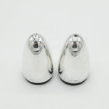 Sterling Silver 'Beetleware' Salt & Pepper Shakers Pair Vintage 1968 Sheffield