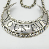 Hester Bateman Georgian Sterling Silver 'Mountain' Wine Decanter Label c1770