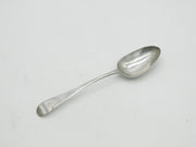 George III Hester Bateman Sterling Silver Serving Spoon Antique 1781 London