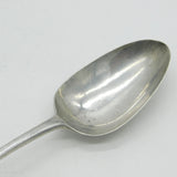 George III Hester Bateman Sterling Silver Serving Spoon Antique 1781 London