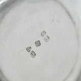 George IV Sterling Silver & Wooden Brandy Warming Pan Antique 1824 London