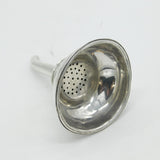 Irish George III Sterling Silver Crested Wine Funnel Antique 1808 Dublin