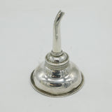 Irish George III Sterling Silver Crested Wine Funnel Antique 1808 Dublin