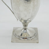 18th Century Philadelphia C. Wiltberger Sterling Silver Cream Jug Antique USA