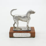 Cast Sterling Silver 'Daily Express Pup of the Year 1971' Trophy Vintage London