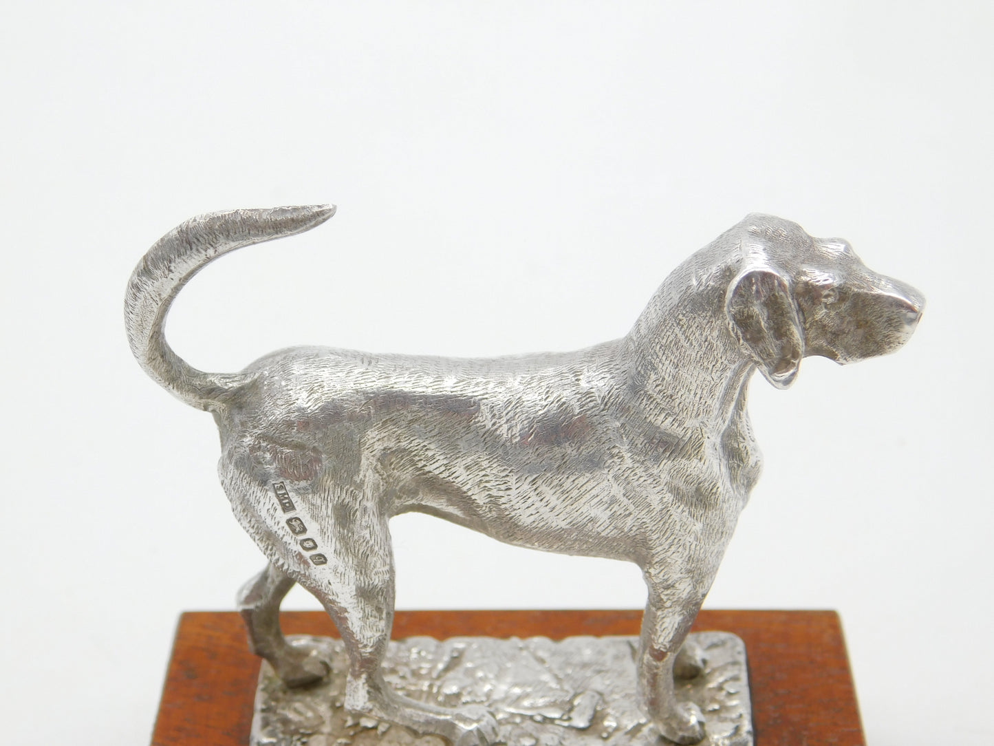 Cast Sterling Silver 'Daily Express Pup of the Year 1971' Trophy Vintage London