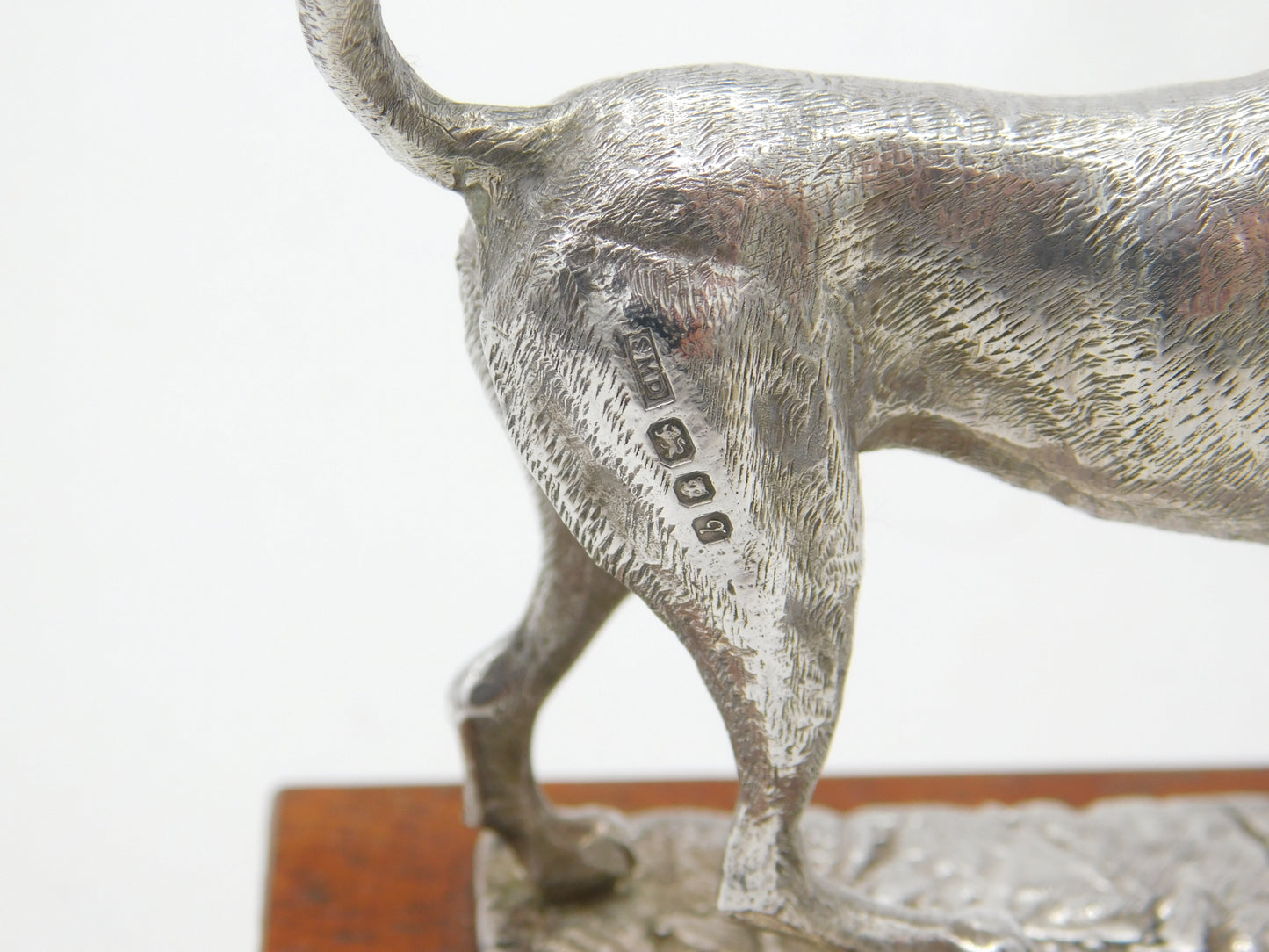 Cast Sterling Silver 'Daily Express Pup of the Year 1971' Trophy Vintage London