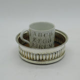 George III Sterling Silver & Wooden Bottle Coaster Antique c1810 Sheffield