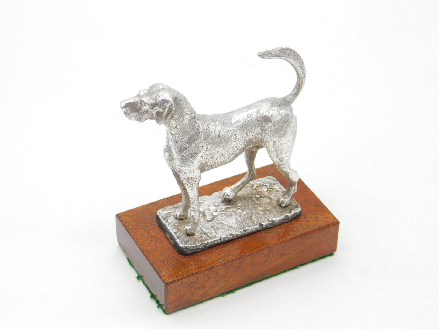 Cast Sterling Silver 'Daily Express Pup of the Year 1971' Trophy Vintage London