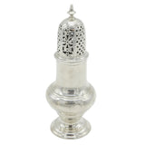 George II Sterling Silver Muffineer Sugar Caster Antique 1758 London S. Wood