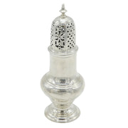 George II Sterling Silver Muffineer Sugar Caster Antique 1758 London S. Wood