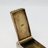 George III Sterling Silver Floral Snuff Box Antique 1807 Birmingham J. Willmore