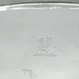 George III Sterling Silver Snuffer Tray or Pen Stand Antique 1783 London