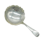 George III Sterling Silver Large Bowl Tea Caddy Spoon Antique 1815 London