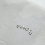 George III Sterling Silver Snuffer Tray or Pen Stand Antique 1783 London