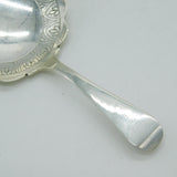 George III Sterling Silver Large Bowl Tea Caddy Spoon Antique 1815 London