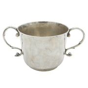 17th Century William & Mary Sterling Silver Porringer Cup Antique 1690 London John Austin