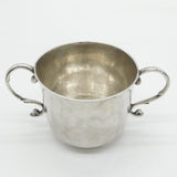 17th Century William & Mary Sterling Silver Porringer Cup Antique 1690 London John Austin