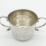 17th Century William & Mary Sterling Silver Porringer Cup Antique 1690 London John Austin