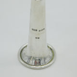Edwardian Sterling Silver Hunting Horn Table Lighter Antique 1906 Birmingham