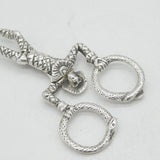 Edwardian Sterling Silver Novelty 'Harlequin' Sugar Nips Antique 1904 London