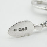 Edwardian Sterling Silver Novelty 'Harlequin' Sugar Nips Antique 1904 London