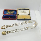 York Assay Georgian Sterling Silver Floral Sugar Tongs Robert Jones c1790