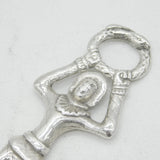 William IV Sterling Silver Monkey Harlequin Sugar or Caddy Spoon Antique 1835 London