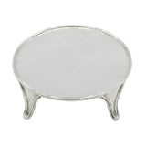 Victorian Sterling Silver Circular Table Stand Antique 1887 London
