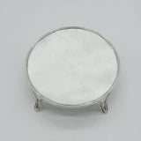 Victorian Sterling Silver Circular Table Stand Antique 1887 London